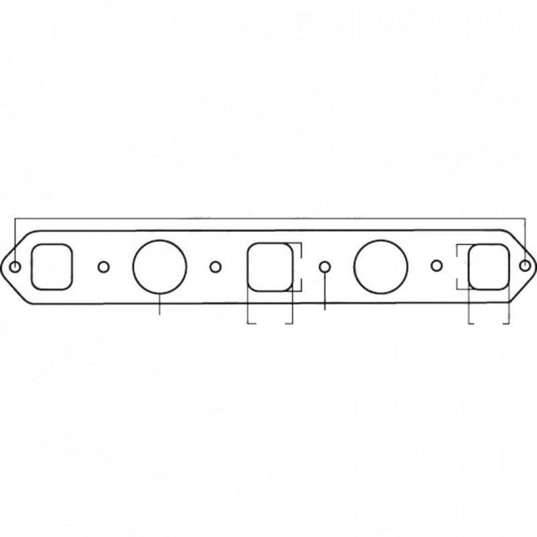 MG MGB 1800 - Exhaust Manifold Gasket