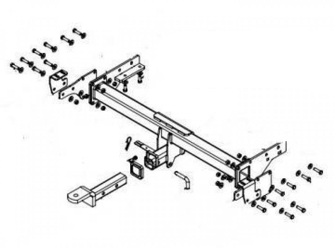 Trailboss - Towbar Suited For ZX Auto Grand Tiger ZA (2013 Onwards)