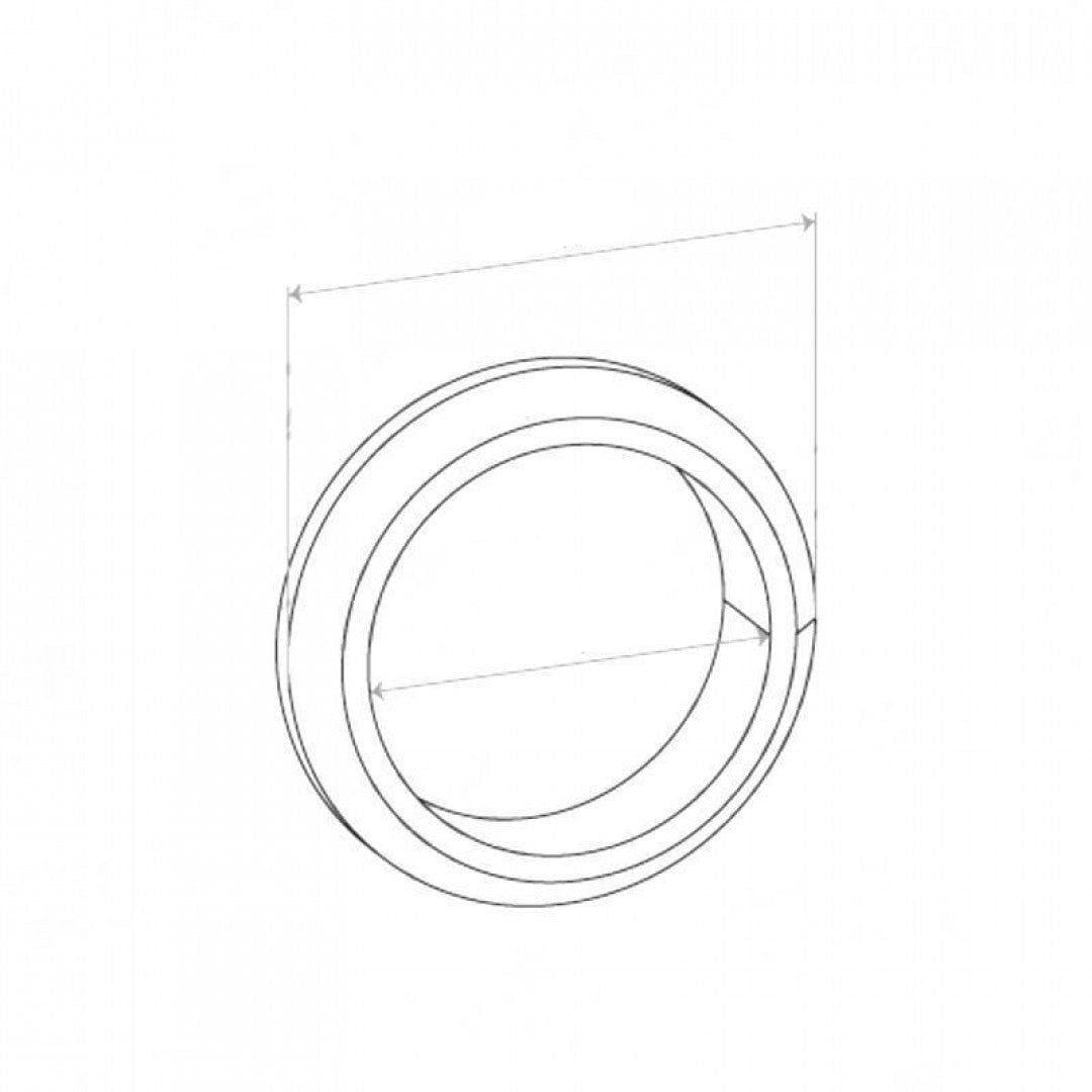 Flange Gasket - Suited For Ford Falcon & Fairlane 4V, Inside Diameter 54mm, Outside Diameter 70mm