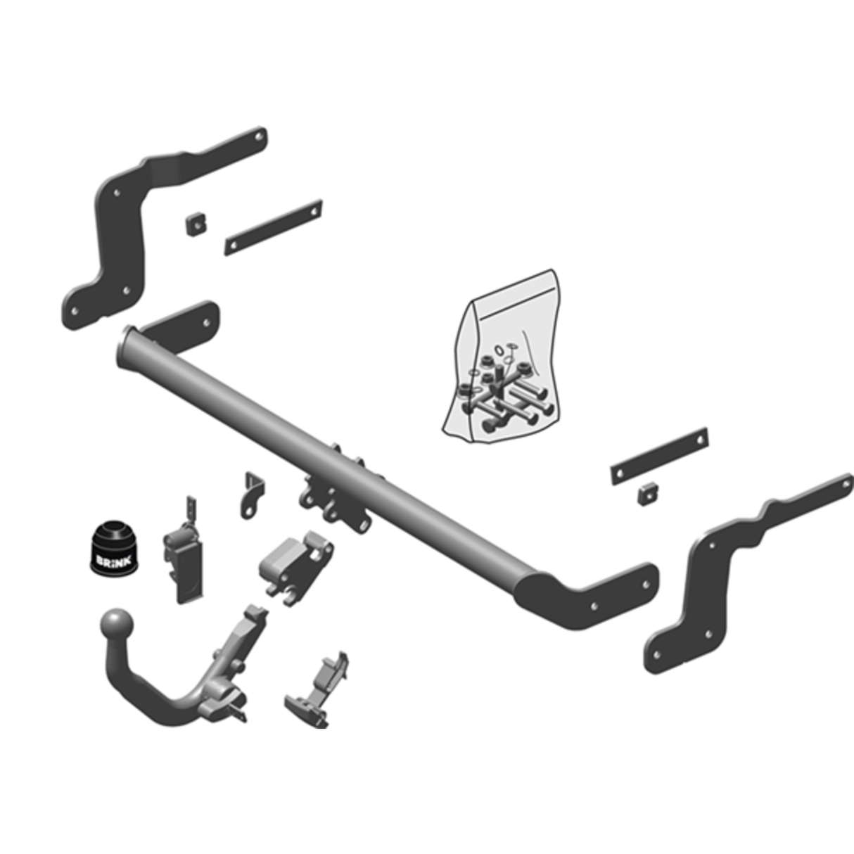 BRINK - Ford Ecosport (2018 - on) European Towbar
