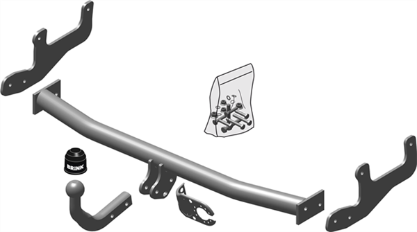 BRINK - Renault Clio (2005 - 2012) European Towbar