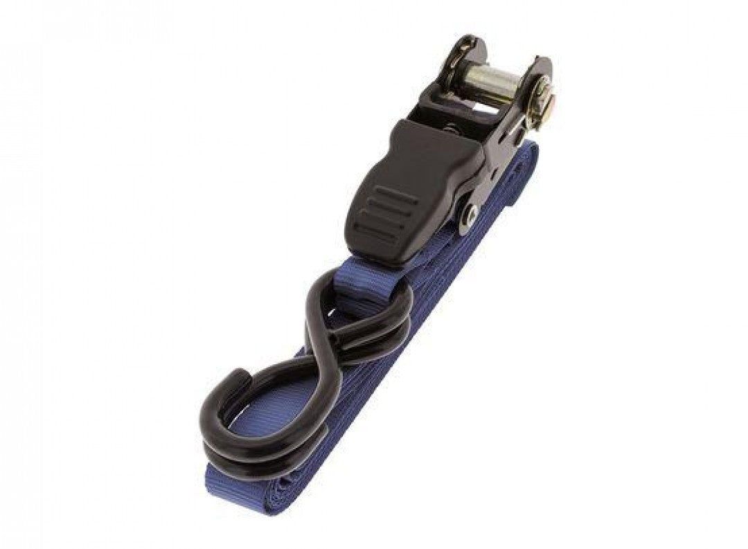 Hulk 4X4 - PKT 4 RATCHET TIE DOWN 4.5m 270kg LASHING 25mm BLUE