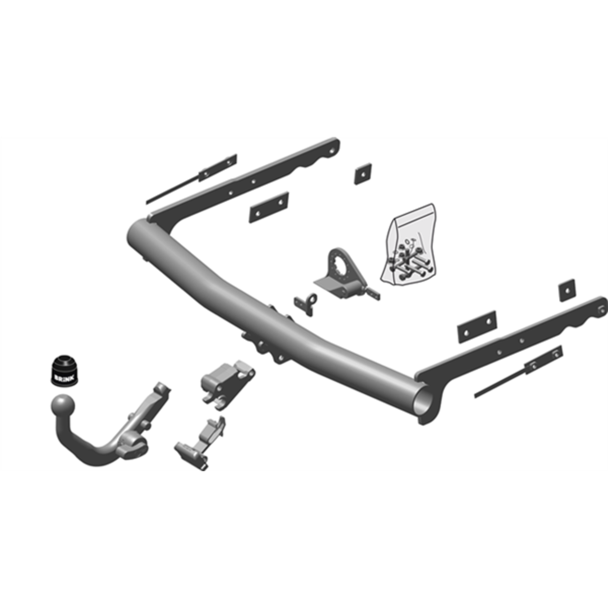 BRINK - Ford Mondeo (2007 - 2015), Ford Mondeo (2015 - on) European Towbar
