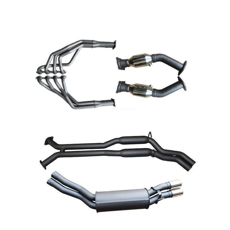 Manta | Dual 2.5″ Full System with Extractors Hotdog/Muffler | Holden Commodore VU VY VZ V8 Ute 2000–2007