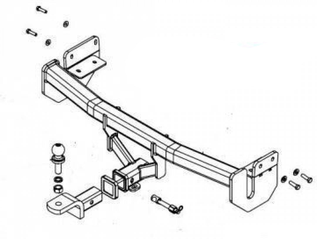 Trailboss - Towbar Suited For Nissan Juke F15 SERIES 1 4WD (2013 - 2014)