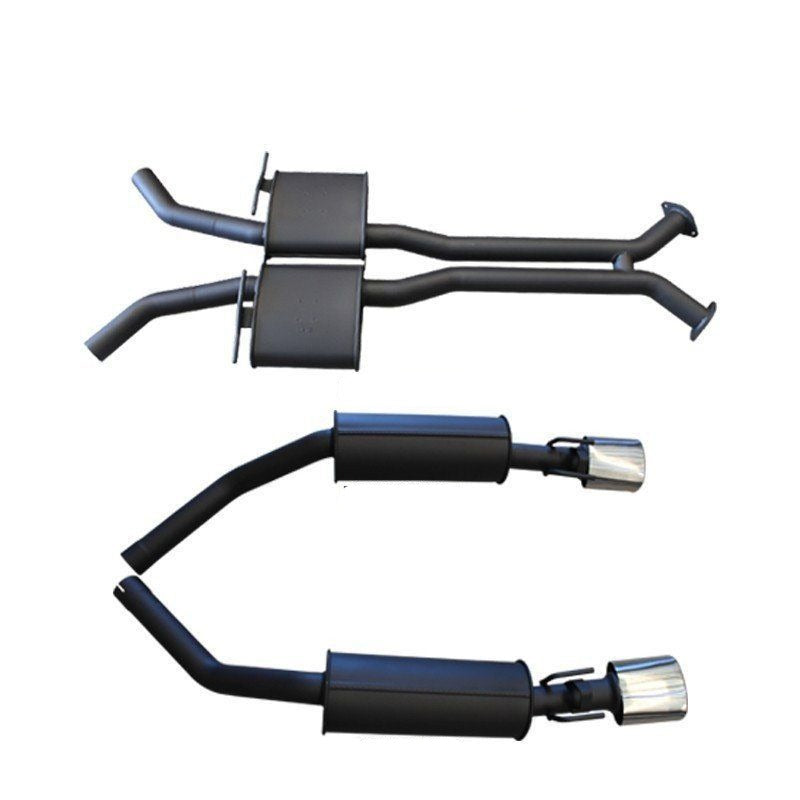 Manta | Dual 2.5″ Cat Back Muffler/Muffler | Holden Commodore VU VY VZ V8 Ute 2000–2007