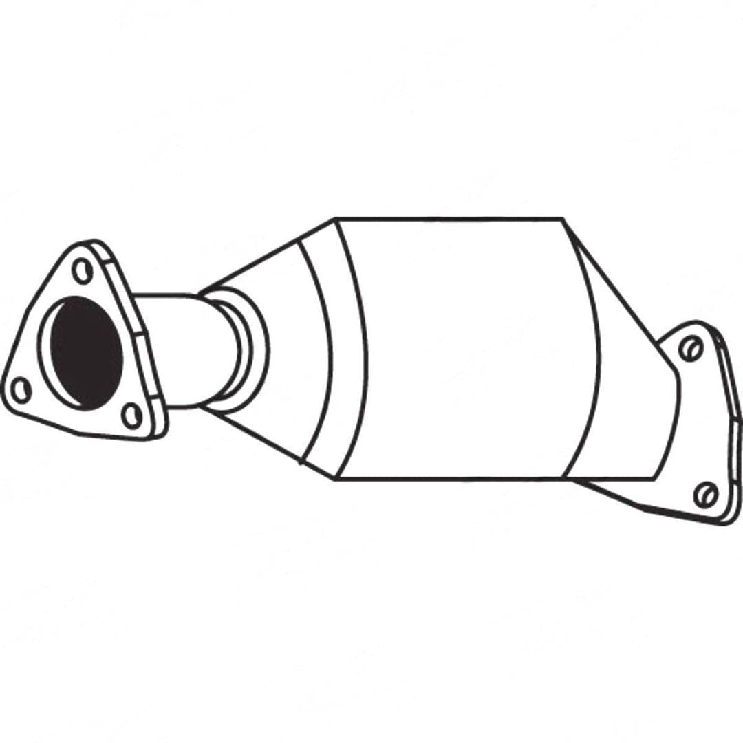 Standard Catalytic Converter - Audi A4 B5 (1996 - 2001) Sedan & Wagon (1.8L) & Volkswag…