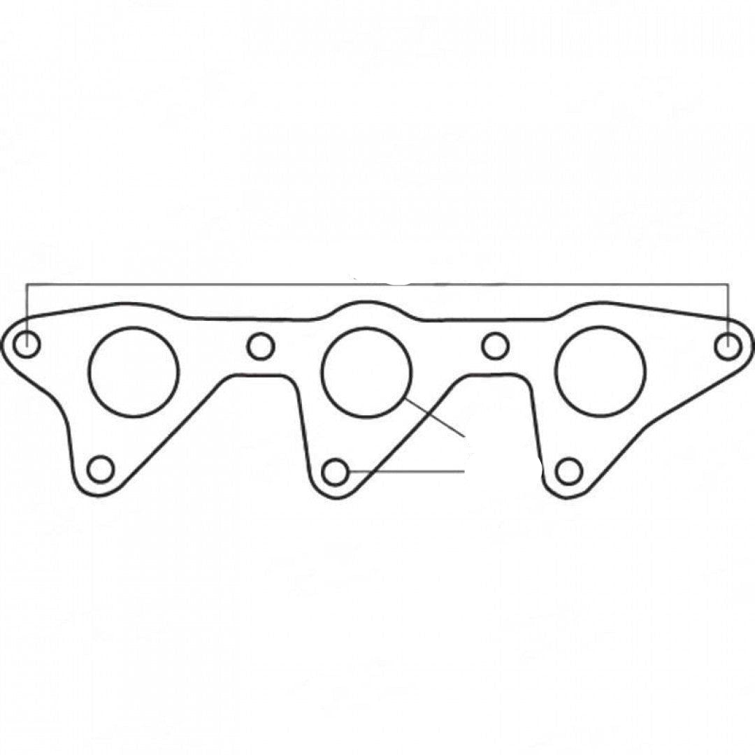 Daihatsu Charade G10, G11, G100 & G203 - Exhaust Manifold Gasket