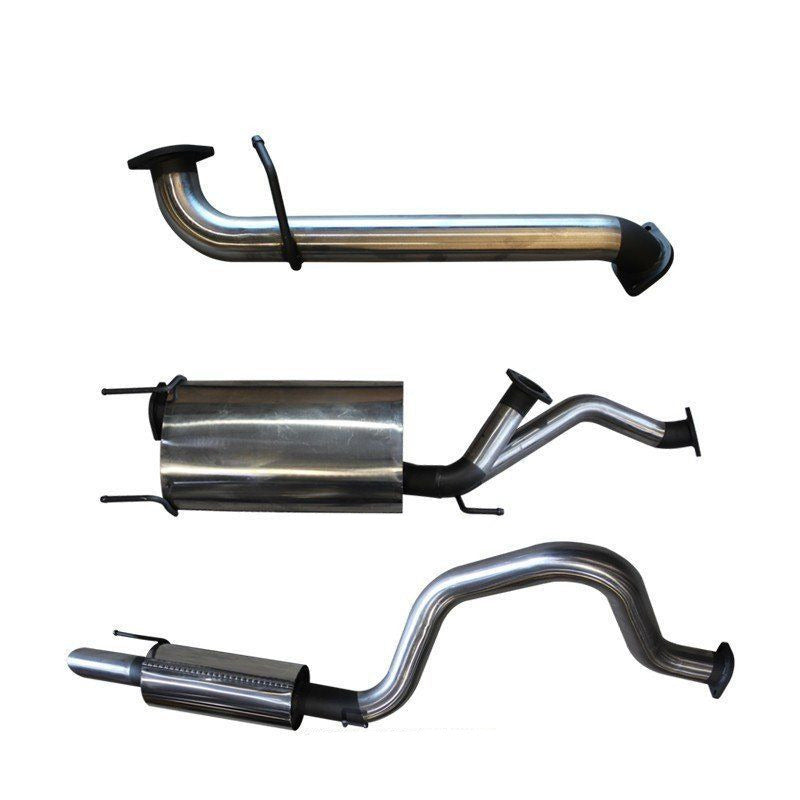 Manta | 3″ Cat Back Exhaust with Centre & Rear Muffler | Toyota Landcruiser UZJ100 4.7L V8 & Lexus LX470 1998–2007