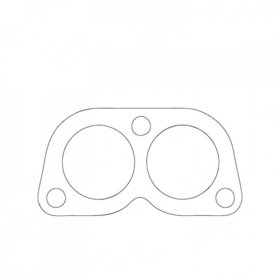 Flange Gasket - Suited For Datsun/Nissan L24 & L26 (3 Bolts)