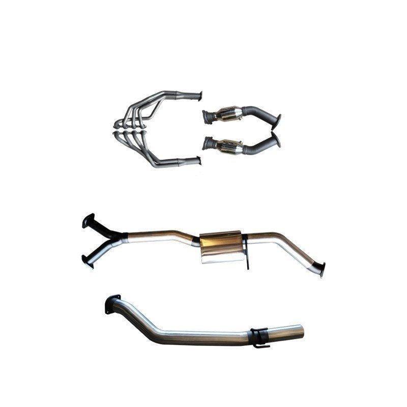 Manta | Single 3″ Full System with Extractors Muffler/Tailpipe | Holden Commodore VU VY VZ V8 Ute 2000–2007