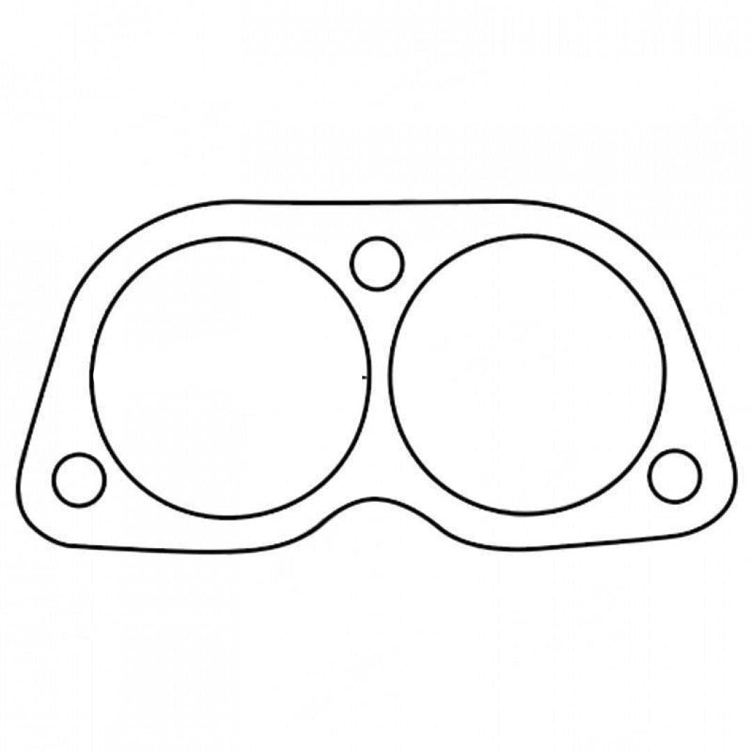 Flange Gasket - Suited For Ford Falcon BA Twin Port, Inside Diameter 63mm