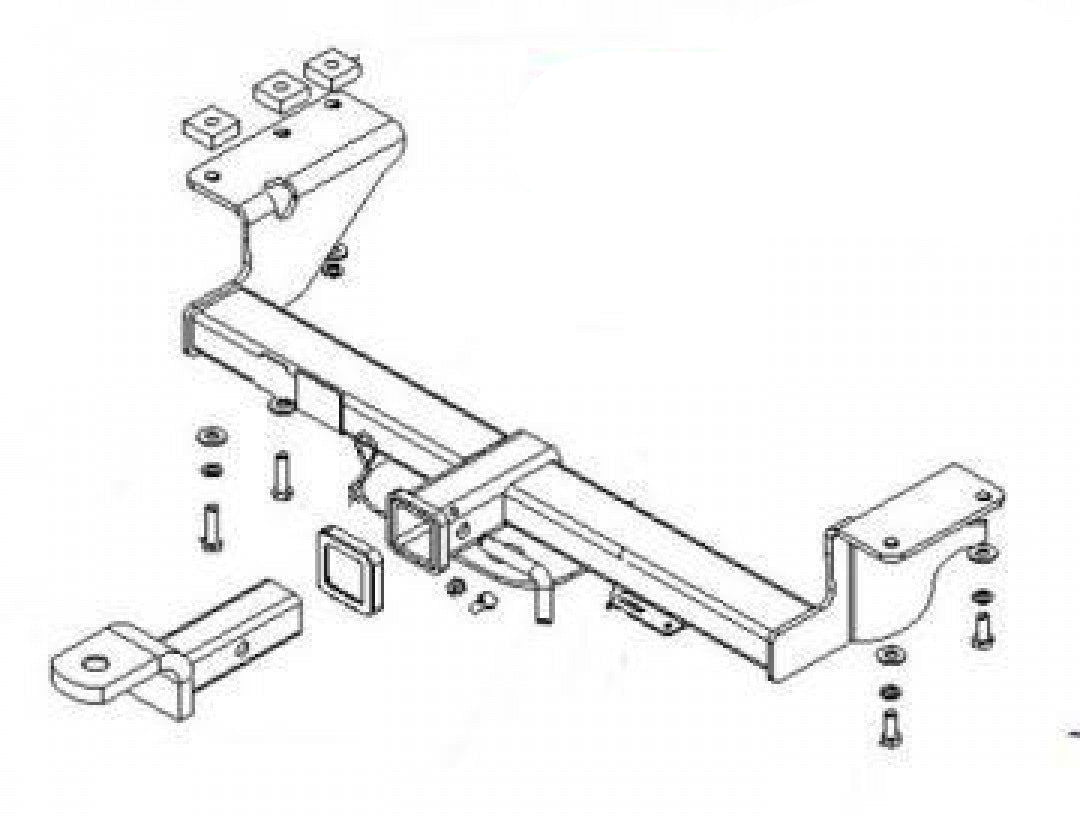 Trailboss - Towbar Suited For Nissan Murano SUV AWD (2005 Onwards)