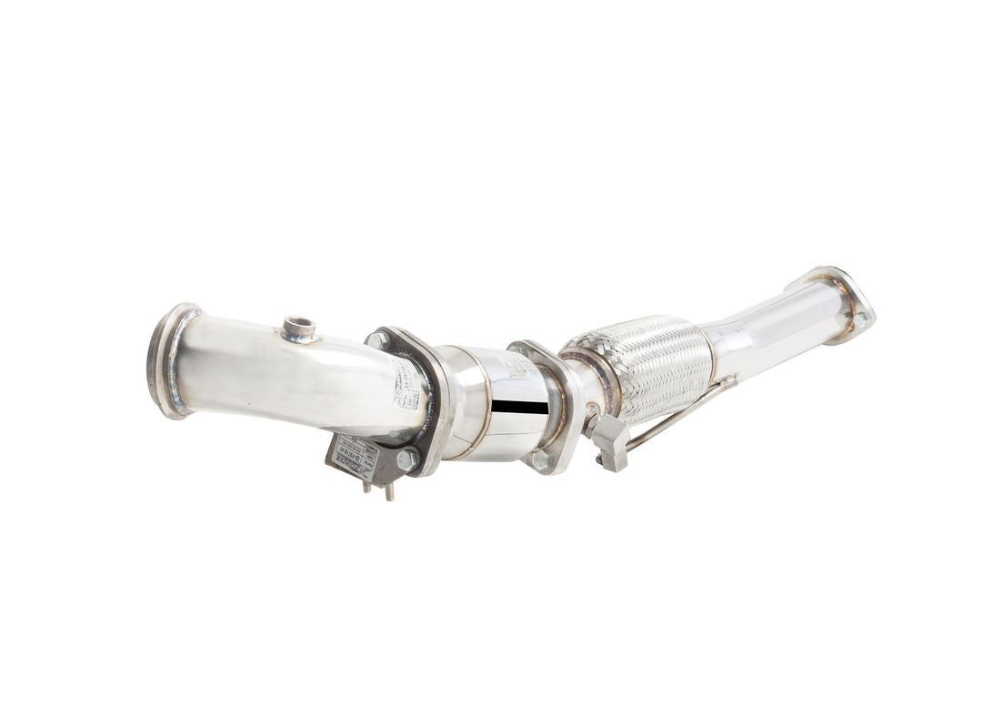 XFORCE - Ford Focus ST 3" Polished Stainless Steel Dump Pipe & Cat