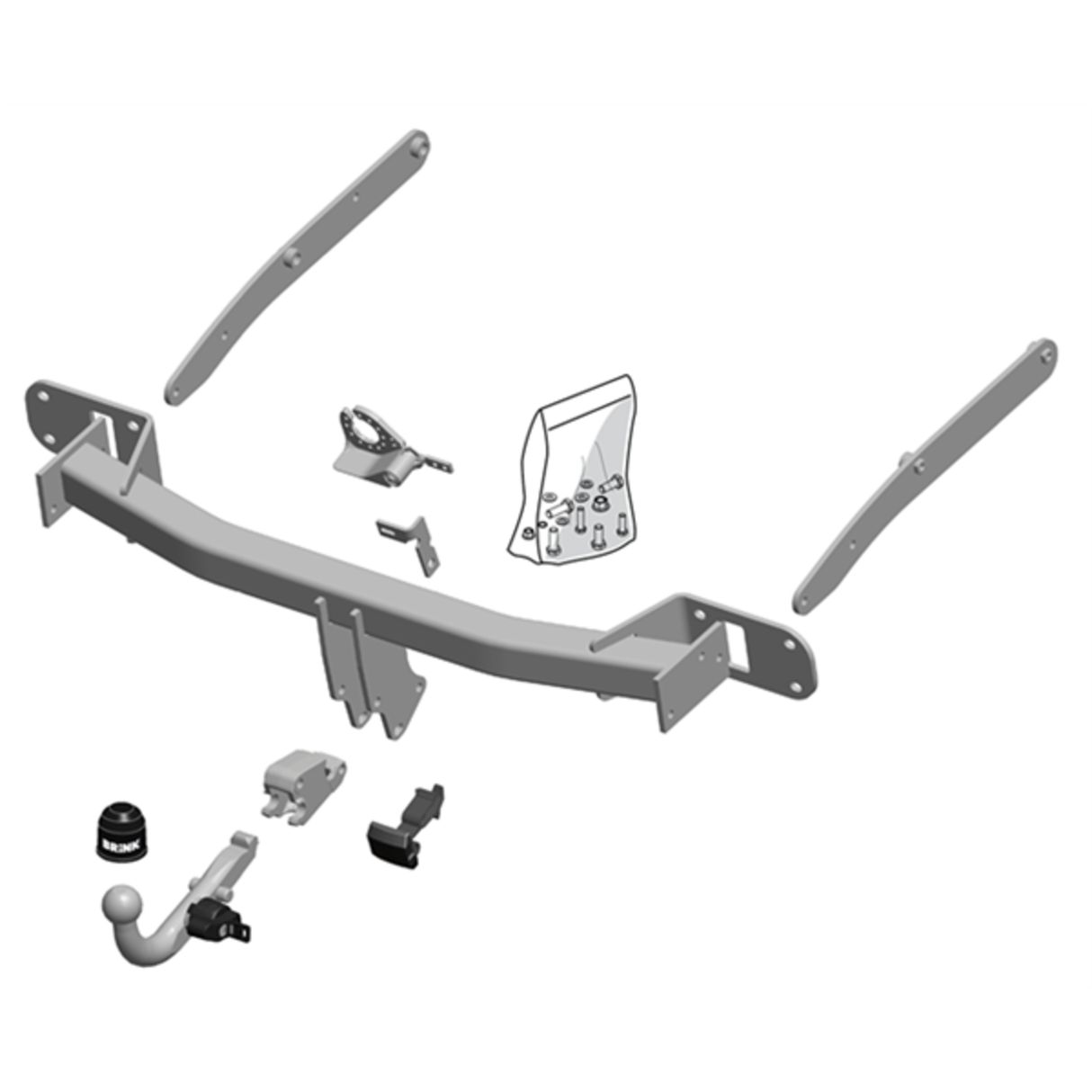 BRINK - Mercedes-Benz GLK-Class (12/2008 - 05/2012) European Towbar