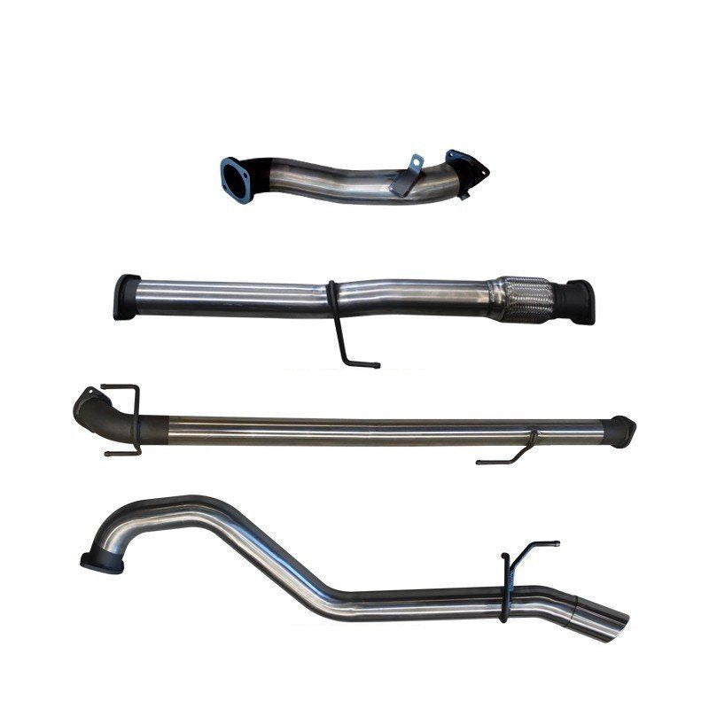 Manta | 3″ Turbo Back Exhaust System WOM Without Cat | Toyota Hilux KUN26R 3.0L D4D Ute 2005–2015