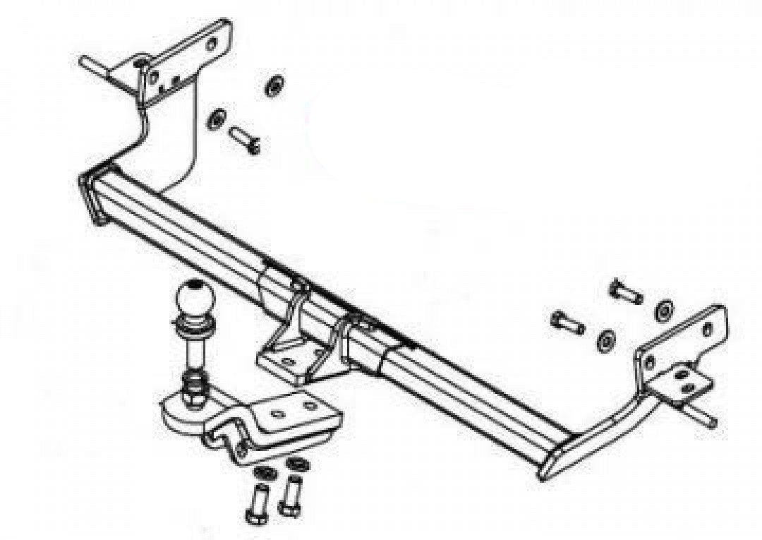 Trailboss - Towbar Suited For Hyundai Sonata Sedan LF PREMIUM/ELITE/ACTIVE AUTO…