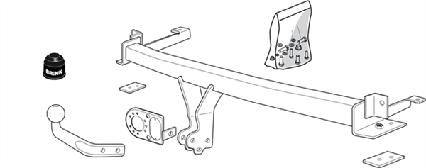 BRINK - Honda Jazz (2002 - 2014) European Towbar