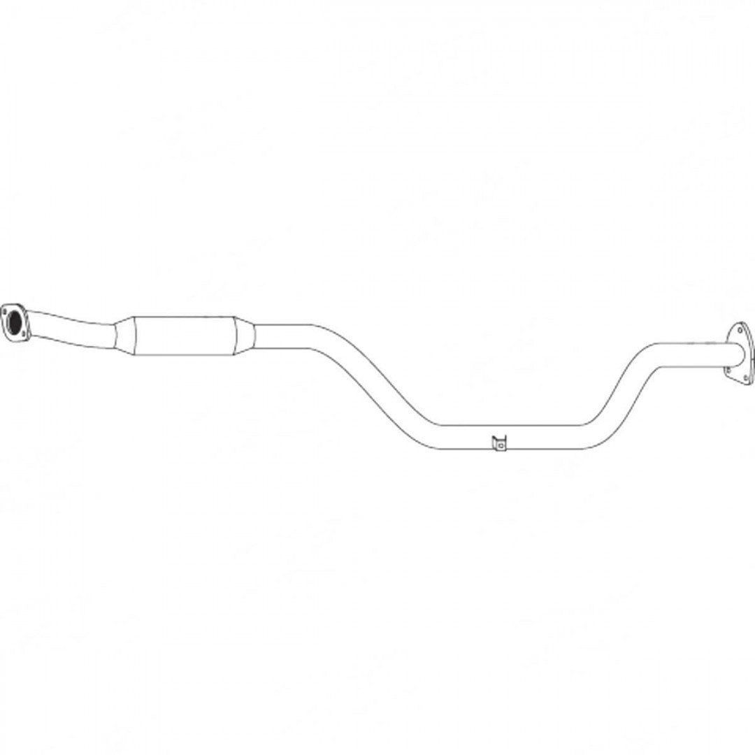 Standard Replacement - Mitsubishi Lancer CE (1995 - 2003) Sedan (1.5L/1.8L) Centre Muffler