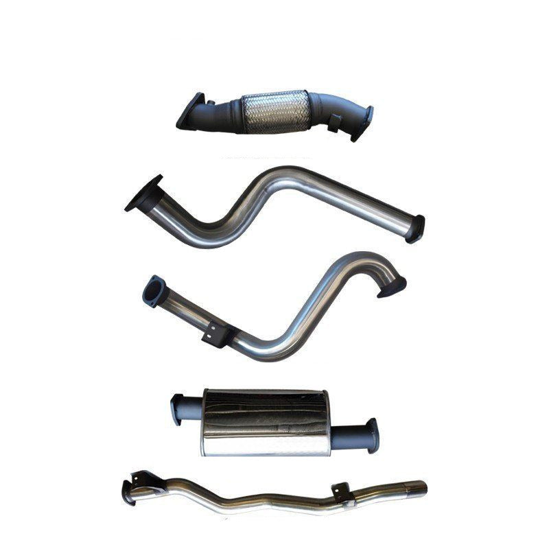 Manta | 3″ Turbo Back Exhaust without Cat with Muffler | Toyota Landcruiser VDJ78 V8 Troop Carrier 2007–2016