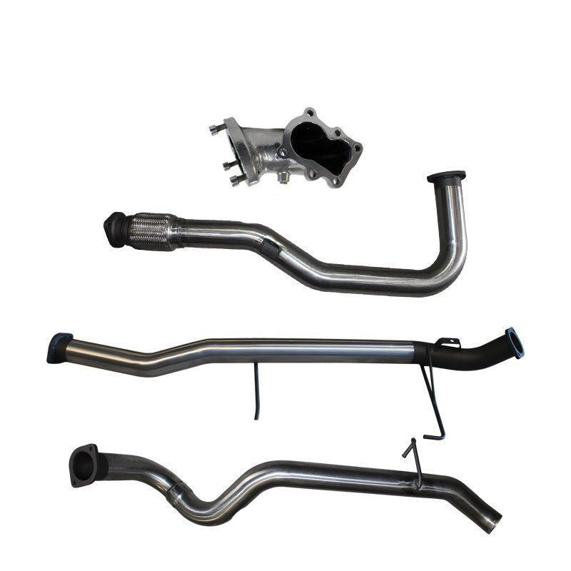 Manta | 3″ Turbo Back Exhaust with Centre Pipe Only & Tail | Nissan Patrol GU 4.2L Turbo Diesel Wagon 1999–2015