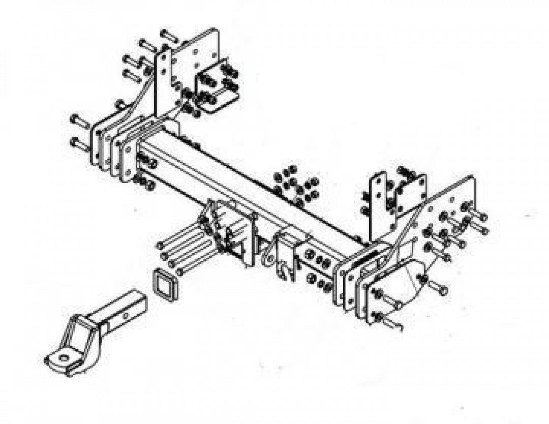 Trailboss - Towbar Suited For Iveco Daily Truck 45C15 SERIES (2001 - 2015)