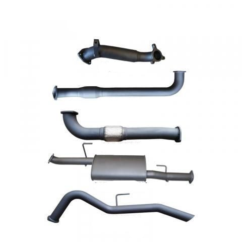 Manta | 3″ Turbo Back Exhaust System With Cat & Rear Tailpipe | Nissan Navara D40 2.5L Turbo Diesel Thai Build Manual Ute 2007–2015