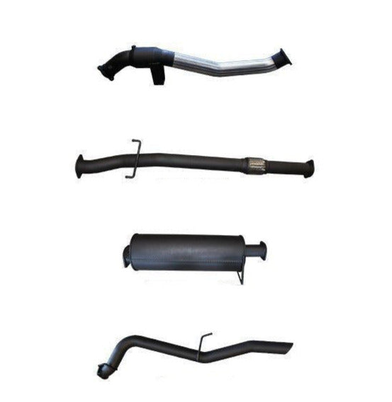 Manta | 3in Turbo Back Exhaust System with Cat & Muffler | Mitsubishi Triton MQ MR 2.4L Turbo Diesel Ute 2015–2023