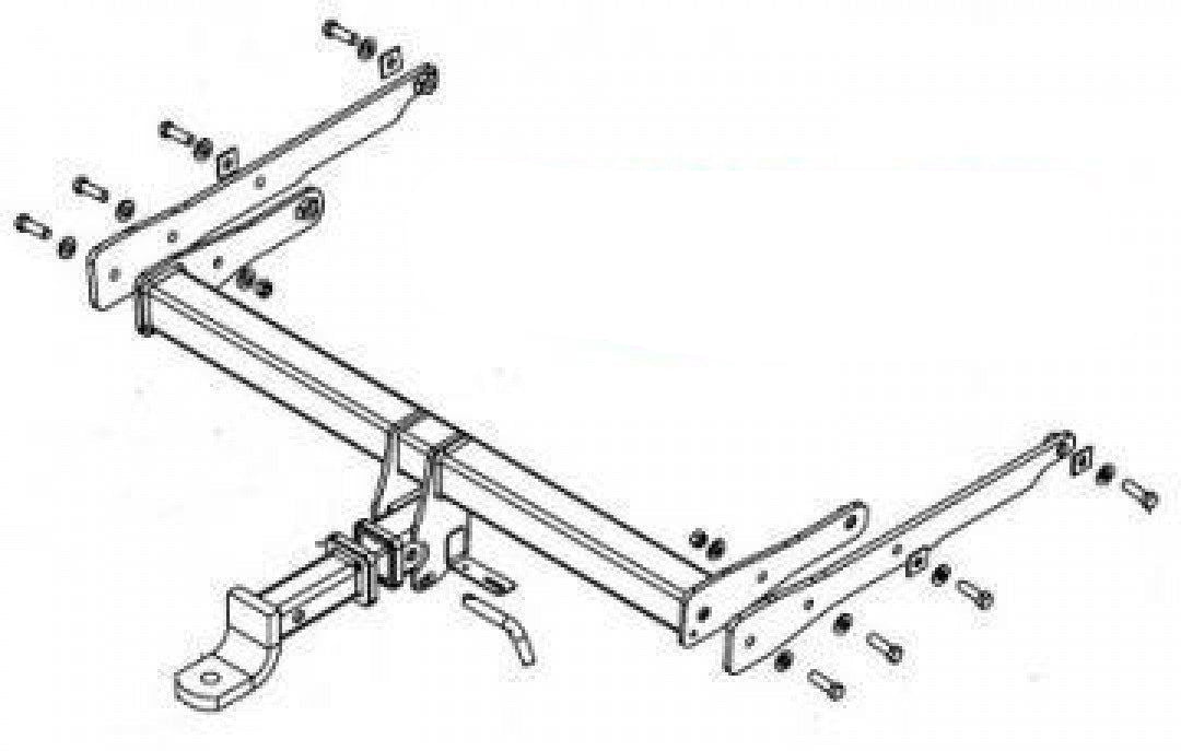 Trailboss - Towbar Suited For Ford Kuga SUV TF (2013 - 2017)