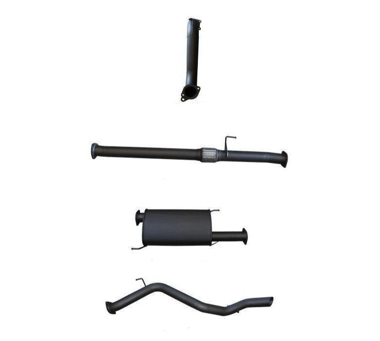 Manta | 3in Turbo Back without Cat & Centre Muffler | Holden Colorado 7 2.8L Wagon 2012–2016