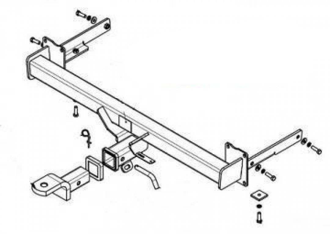 Trailboss - Towbar Suited For Volkswagen Tiguan (2008 - 2016)