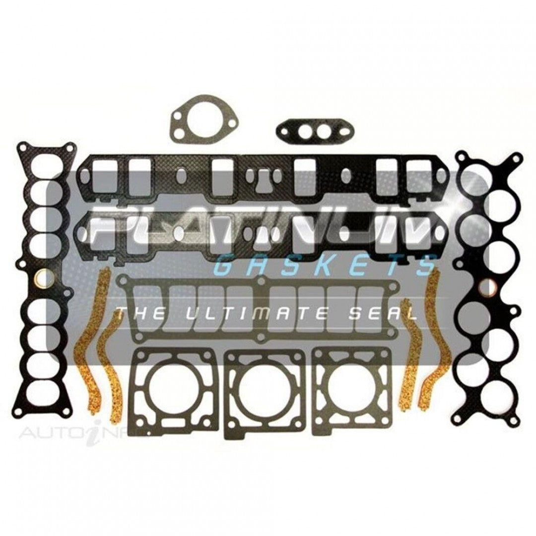 INLET/INTAKE MANIFOLD GASKET SET INC PLENUM-FORD FAIRLANE NC NF NL 5.0L WINDSOR