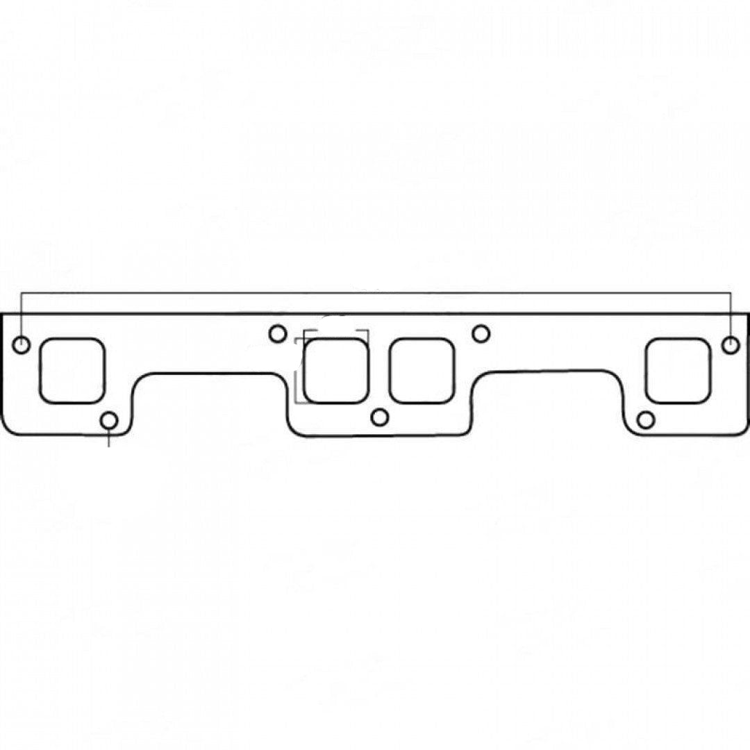Holden Gemini Square Port - Exhaust Manifold Gasket