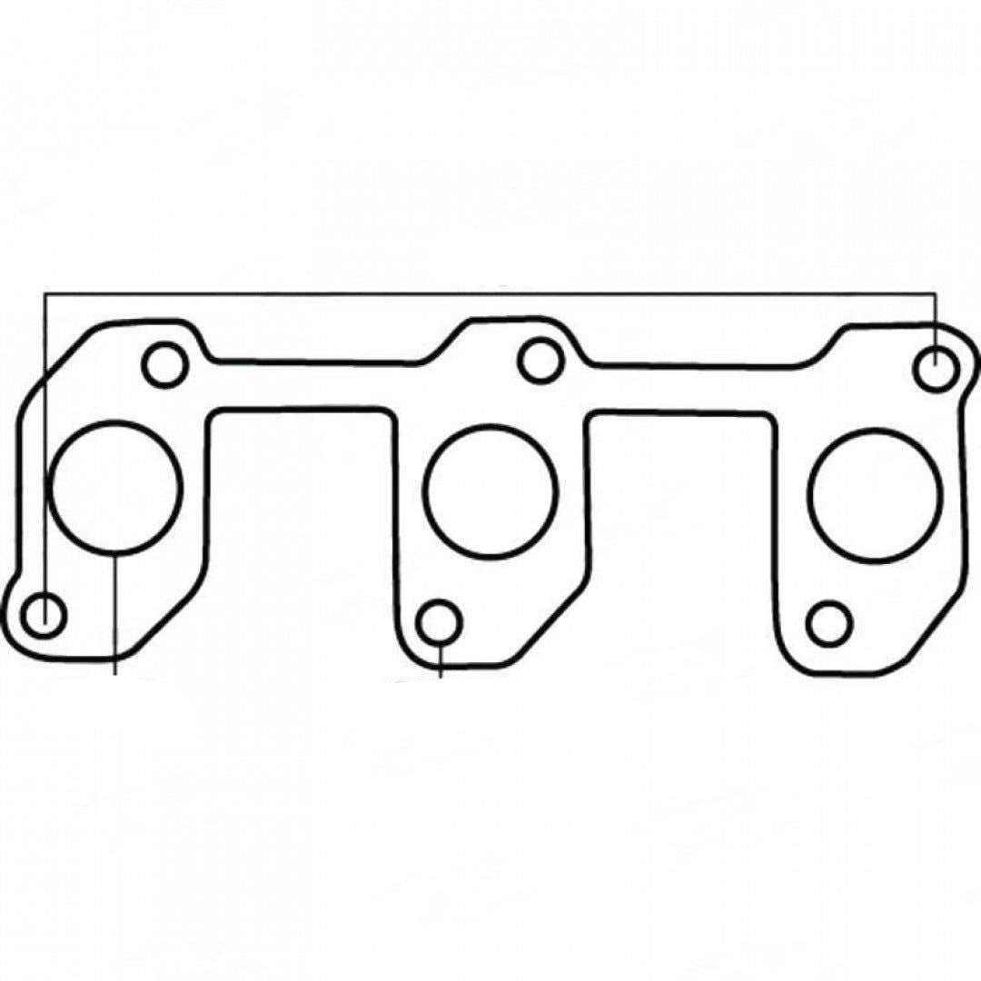 Toyota Land Cruiser HZJ70, HZJ75, HZJ78, HZJ79, HZJ80R & HZJ105R, 1HZ 4.2L, 6 Cylinders, Diesel, 2 x 3 ports