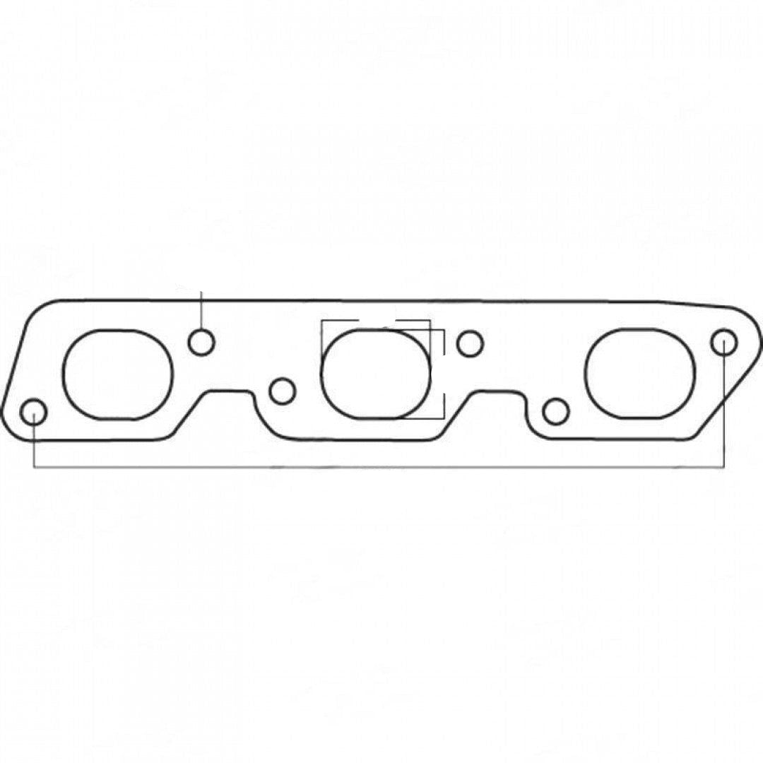 Holden VS & VT-VY Commodore Ecotec 3.8L, Year 1995-on, Holden Caprice WH & Monaro 6 Cylinders, 2 Gaskets Required - Exhaust Manifold Gasket