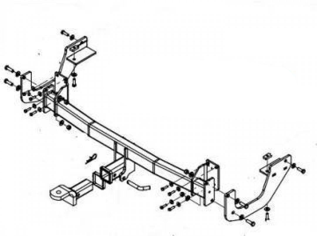 Trailboss - Towbar Suited For Porsche 508 Wagon (2011 Onwards)