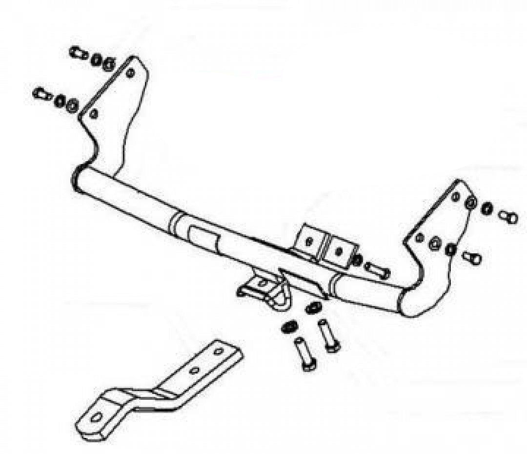 Trailboss - Towbar Suited For KIA RIO Hatch JB 5D (2005 - 2011)