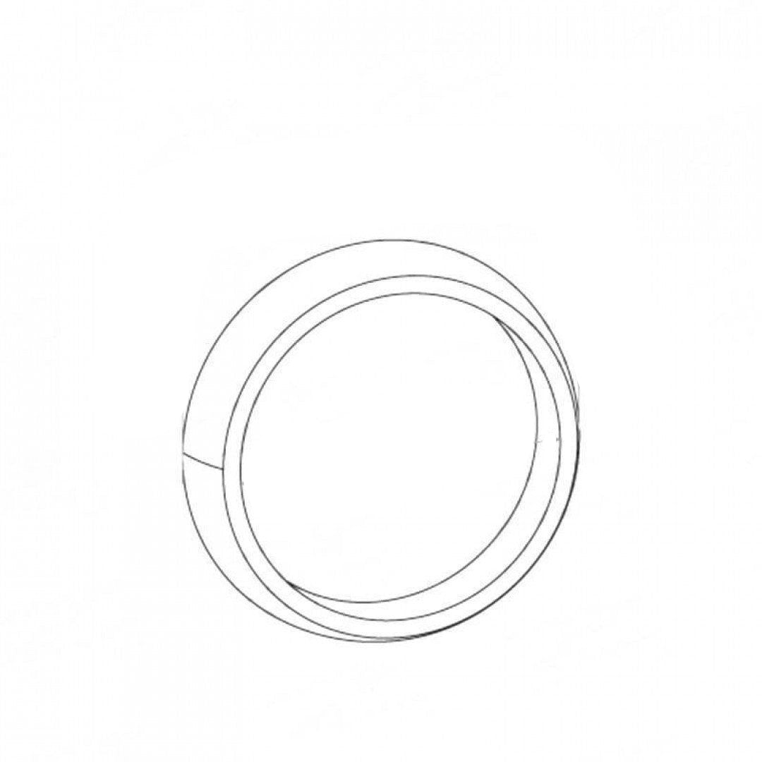 Flange Gasket - Suited For Ford Laser KB, Inside Diameter 43mm, Outside Diameter 59mm