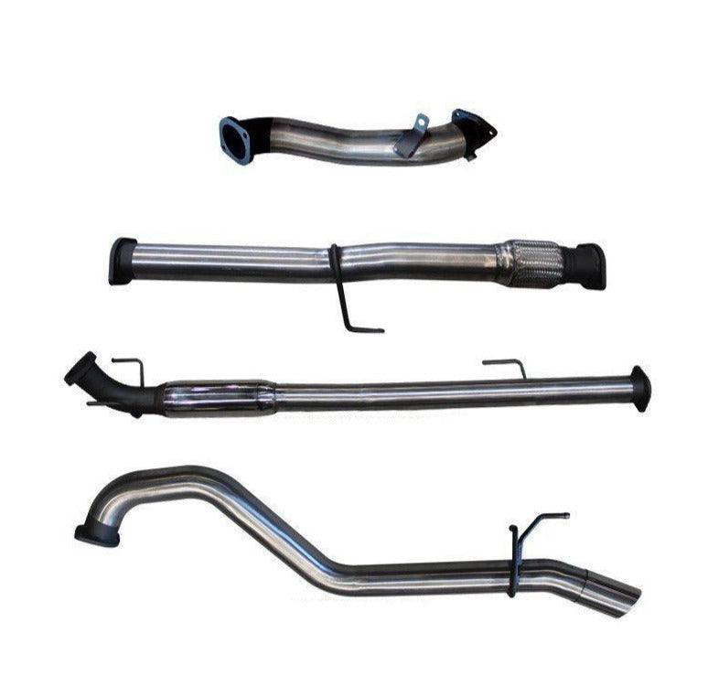 Manta | 3″ Turbo Back Exhaust System Hotdog without Cat | Toyota Hilux KUN26R 3.0L D4D Ute 2005–2015