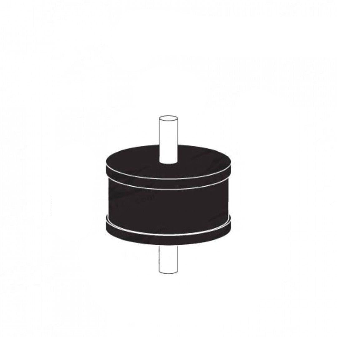 Cotton Reel Mounts - Inside Diameter 48mm, ROUND, M10X1.25