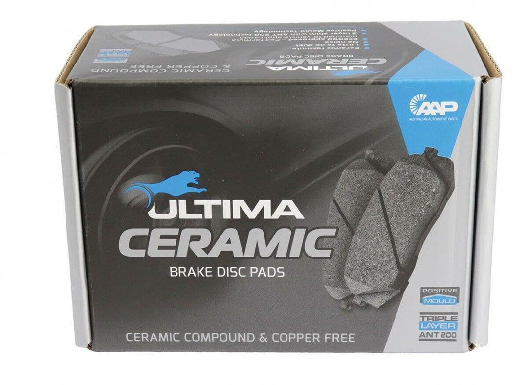 Ultima | Ceramic Front Brake Pad Set (4 Pads) | Mazda CX7 CX9 CX8 Mitsubishi Triton Pajero Sport 2006–ON | DB1916C
