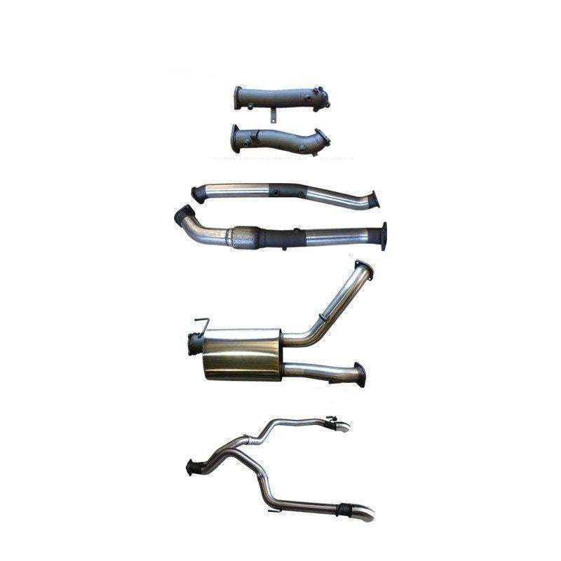 Manta | 3″ Dual Turbo Back without Cats with Muffler Exit L&R | Toyota Landcruiser VDJ200 4.5L V8 Diesel 2015–2021