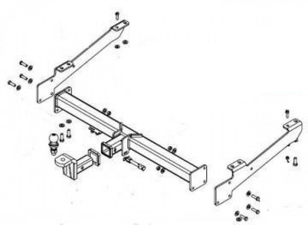 Trailboss - Towbar Suited For Renault Trafic Van X82 (2015 Onwards)