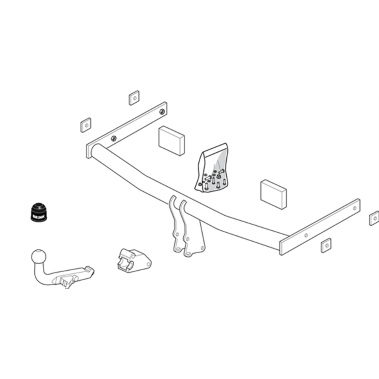 BRINK - Volkswagen Polo (2001 - 2009) European Towbar