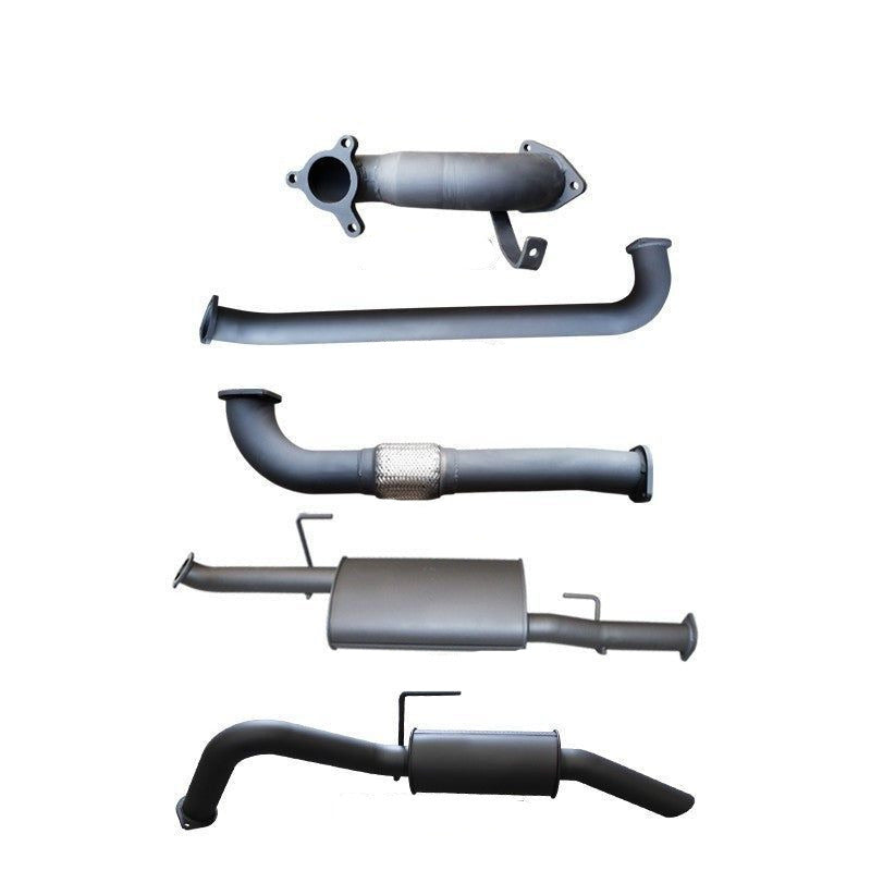 Manta | 3″ Turbo Back Exhaust System Without Cat & Rear Muffler | Nissan Navara D40 2.5L Turbo Diesel Manual Ute 2005–2007