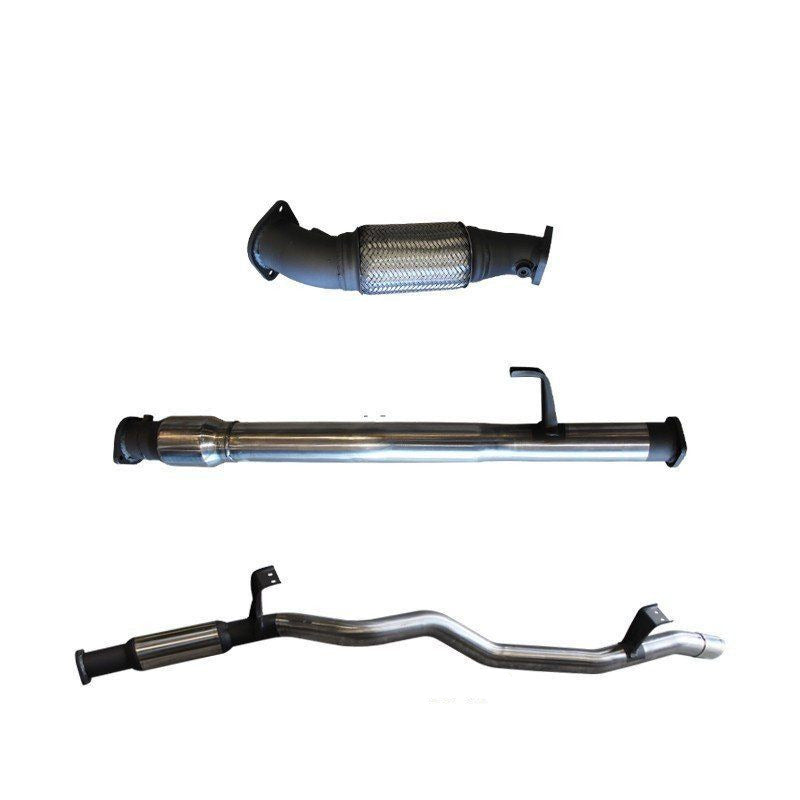 Manta | 3″ Turbo Back Exhaust System with Cat & Rear Hotdog | Toyota Landcruiser VDJ76 4.5L V8 Wagon 2016–2025