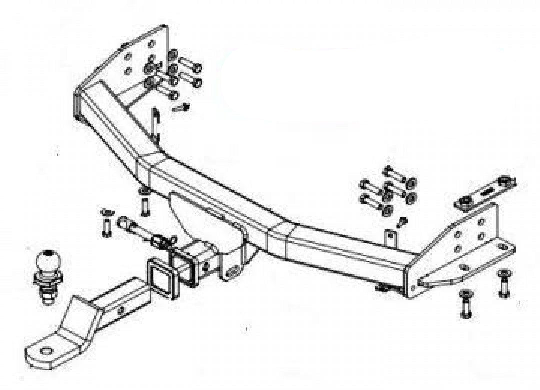 Trailboss - Towbar Suited For Isuzu MU-X (2017 Onwards)