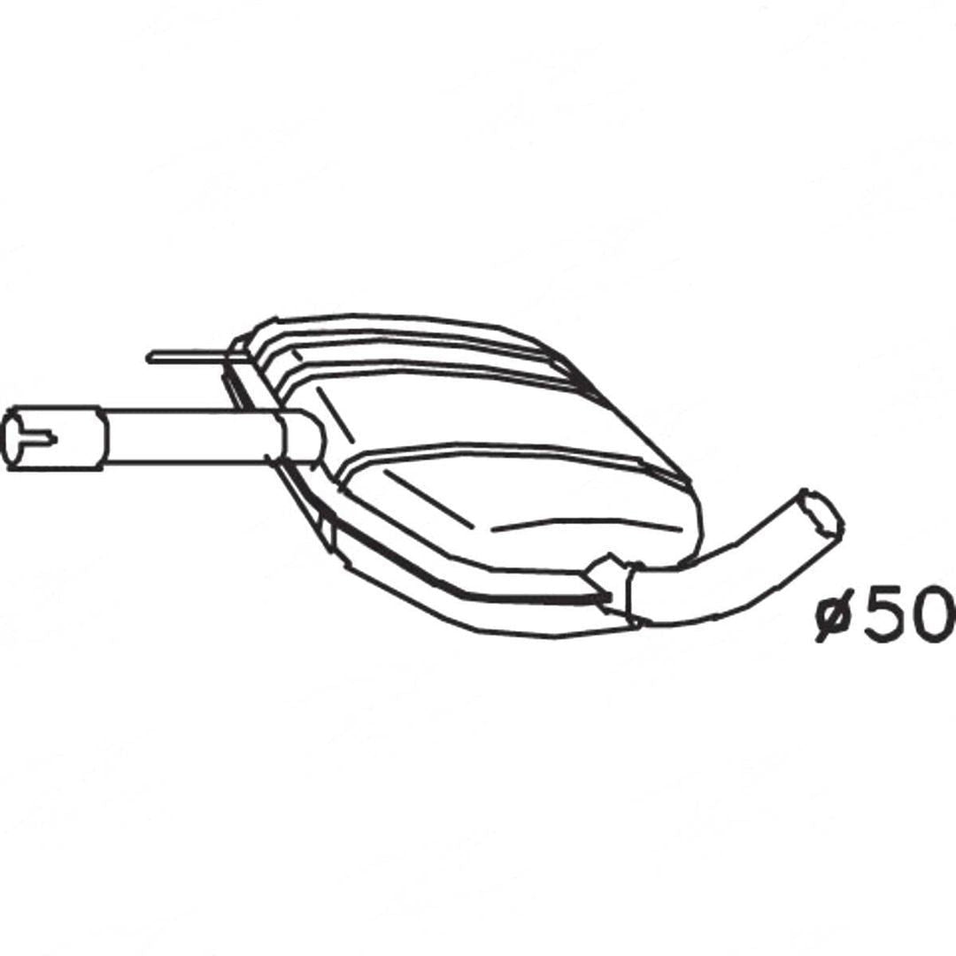 Standard Replacement - Volkswagen Passat 35i 3A5 (1990 - 1996) Sedan (2.0L) Cen…