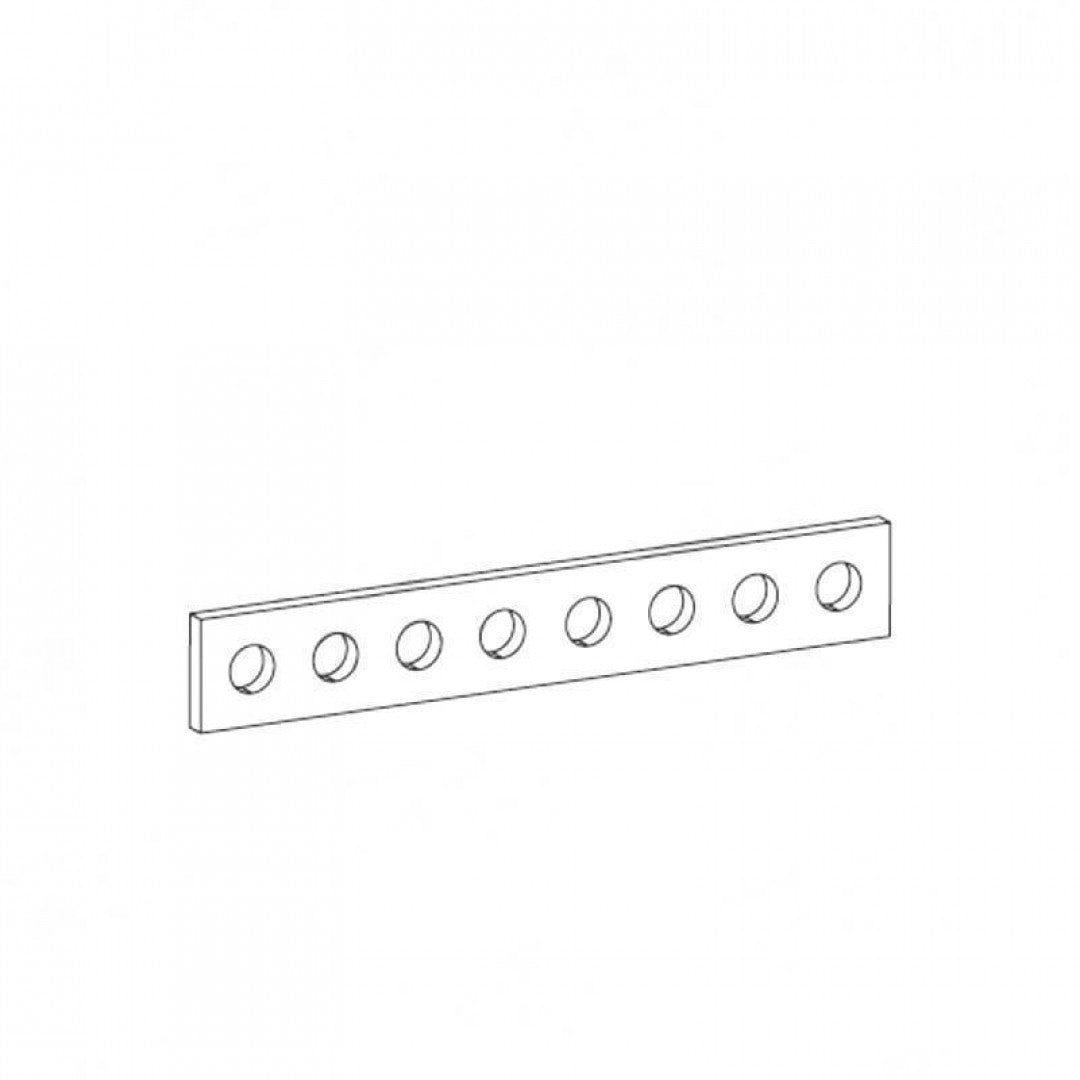 Exhaust Brackets - Universal, Perforated strip