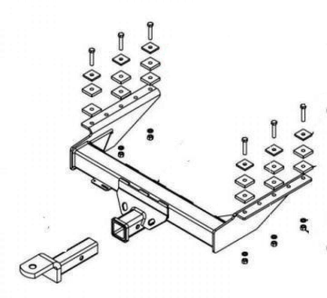 Trailboss - Towbar Suited For Mitsubishi Rosa Bus (2012 Onwards)